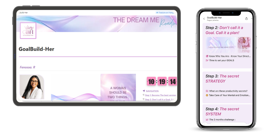 The Dream Me Roadmap